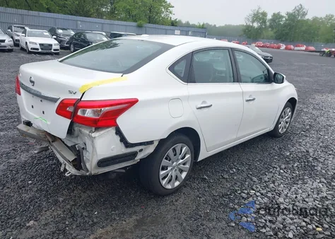 2016 Nissan Sentra Sv z USA, uszkodzony, nr VIN 3N1AB7AP6GY294378